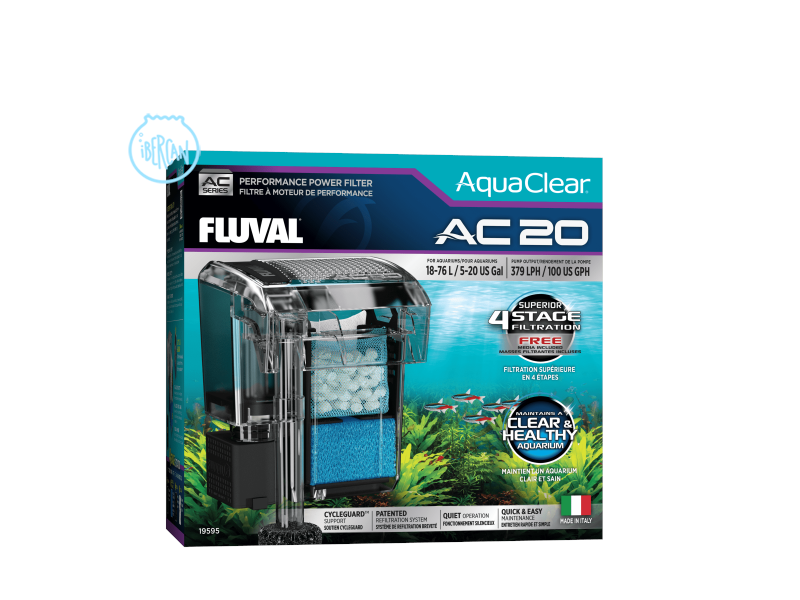 Filtro Mochila Fluval AquaClear AC20